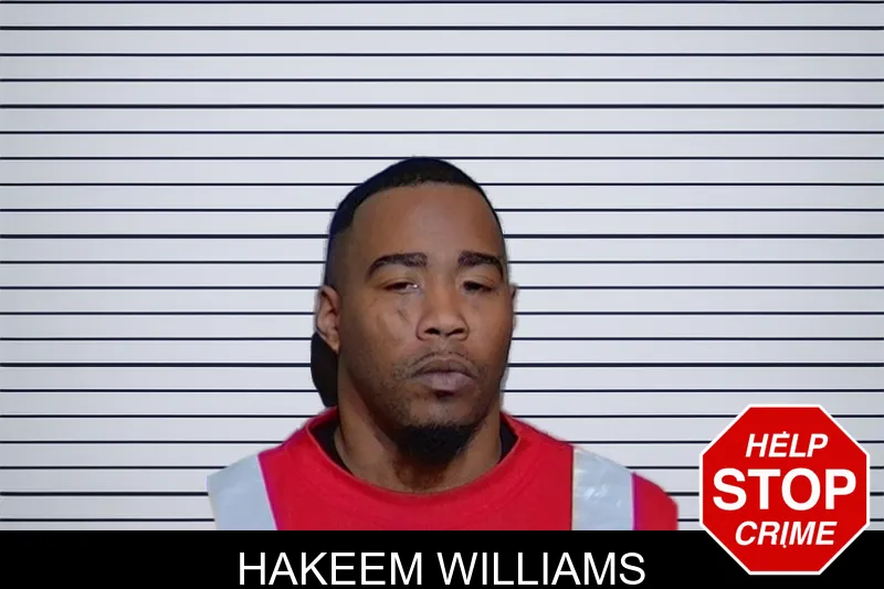Hakeem Williams mugshot