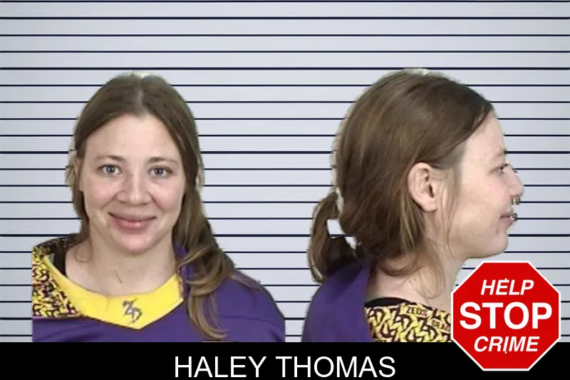 Haley Thomas mugshot