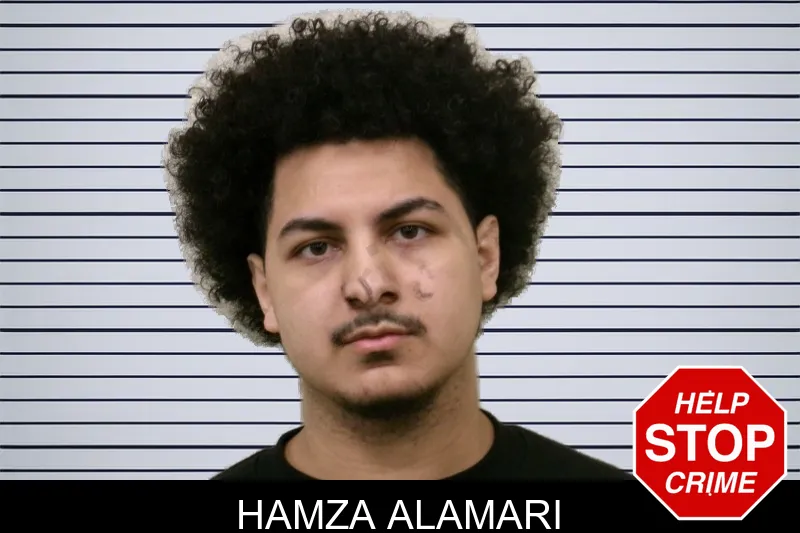 Hamza Alamari mugshot