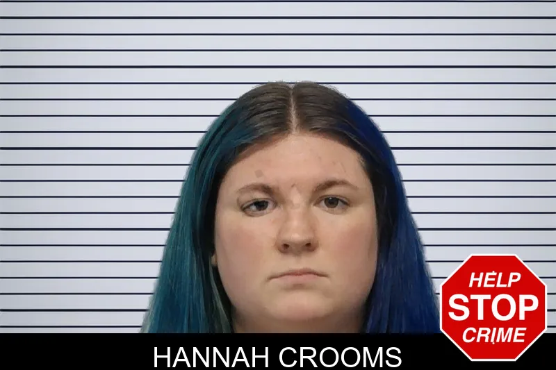 Hannah Crooms mugshot