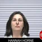 Hannah Horne mugshot