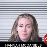 Hannah McDaniels mugshot