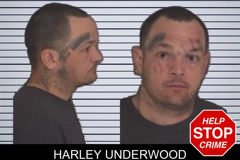 Harley Underwood mugshot