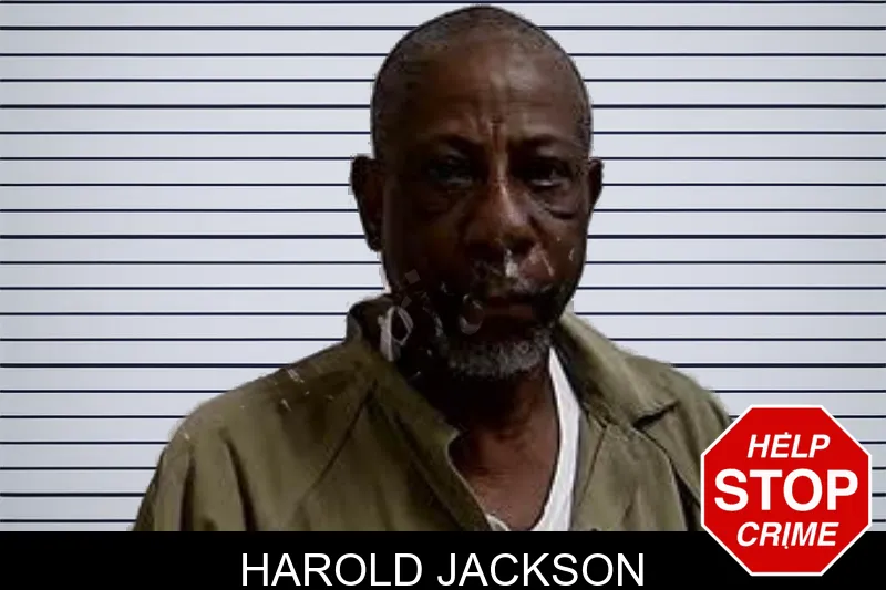 Harold Jackson mugshot