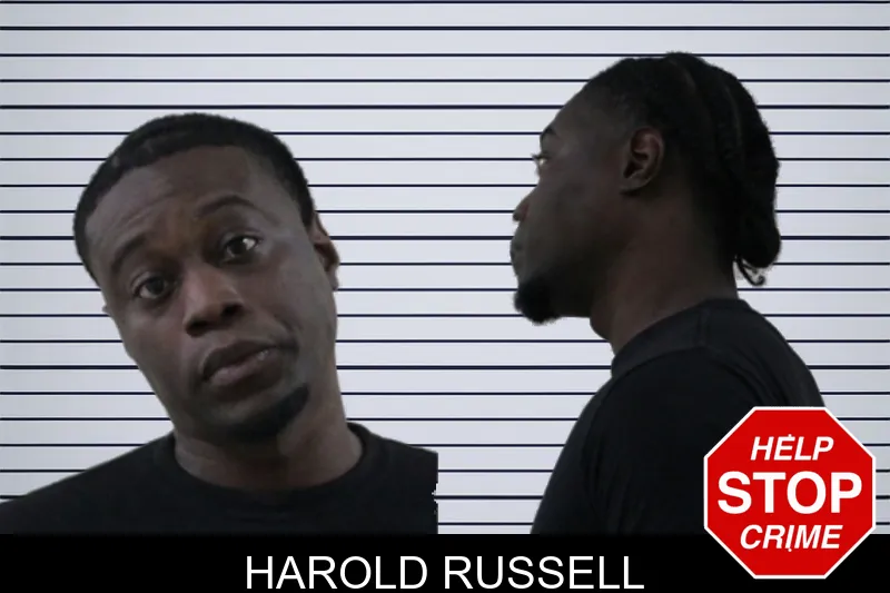 Harold Russell mugshot