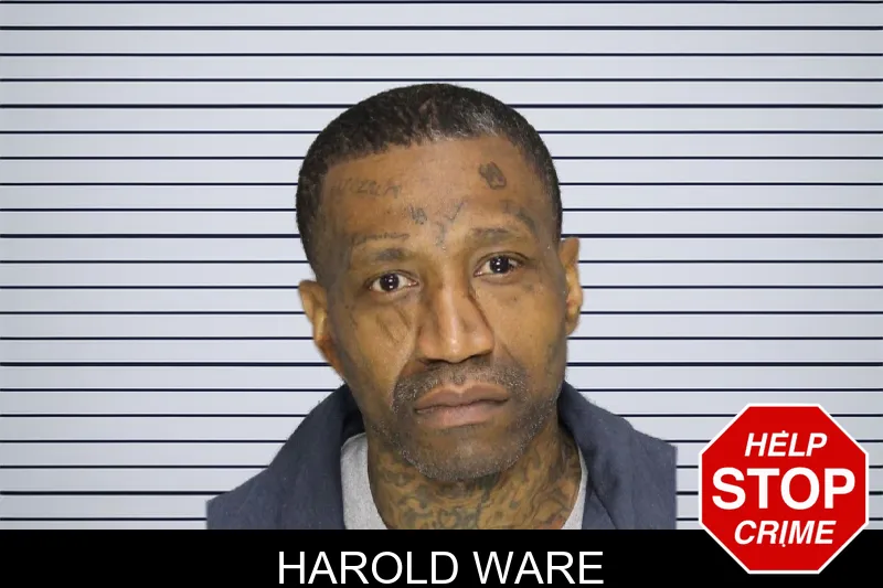 Harold Ware mugshot