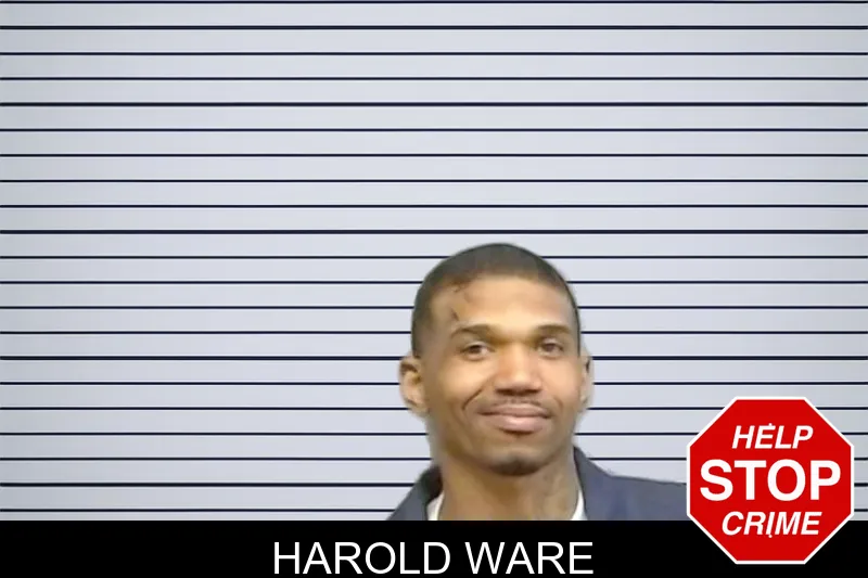 Harold Ware mugshot