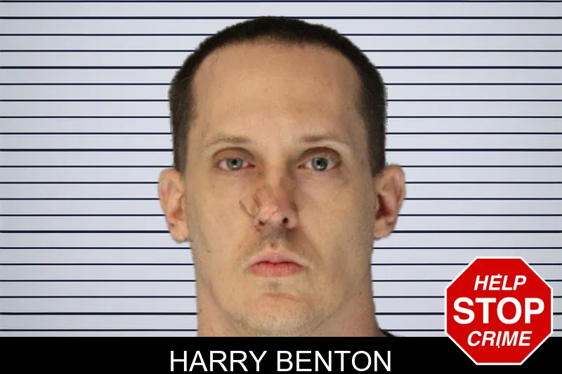 Harry Benton mugshot