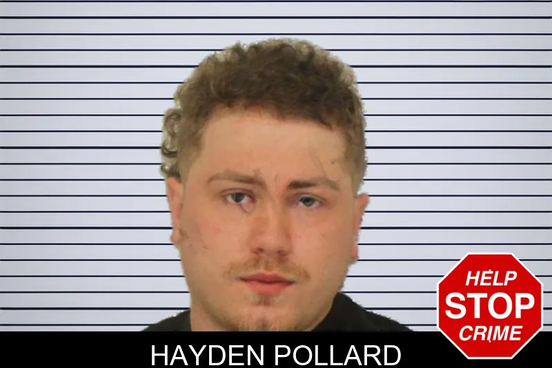 Hayden Pollard mugshot