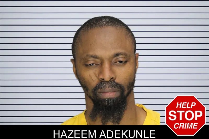 Hazeem Adekunle mugshot – Cobb County , Georgia Hazeem Adekunle mugshot
