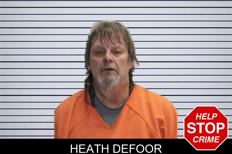 Heath Defoor mugshot