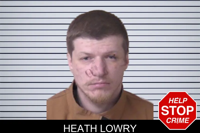 Heath Lowry mugshot