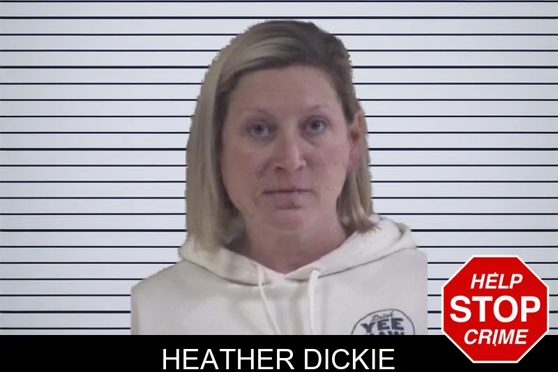 Heather Dickie mugshot