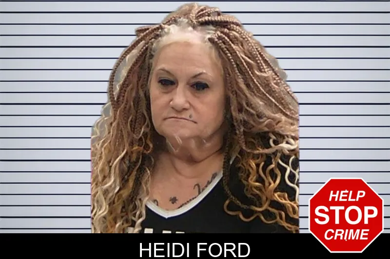 Heidi Ford mugshot