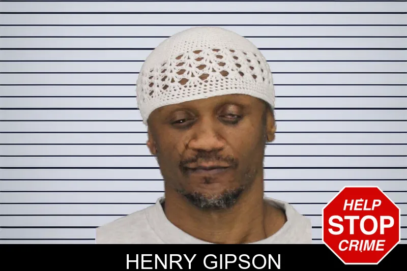 Henry Gipson mugshot