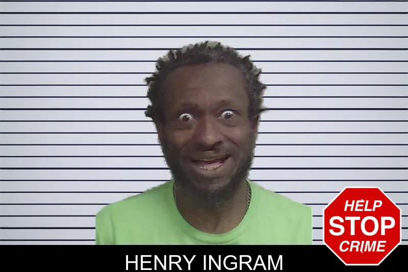 Henry Ingram mugshot