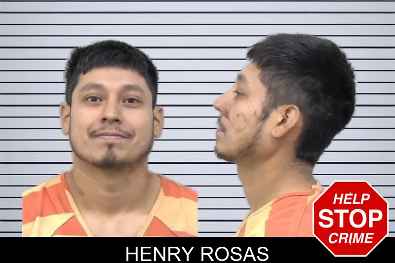 Henry Rosas mugshot