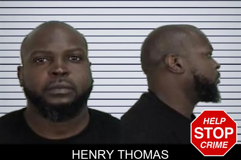 Henry Thomas mugshot