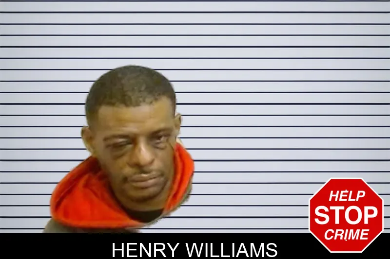 Henry Williams mugshot