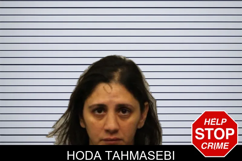 Hoda Tahmasebi mugshot