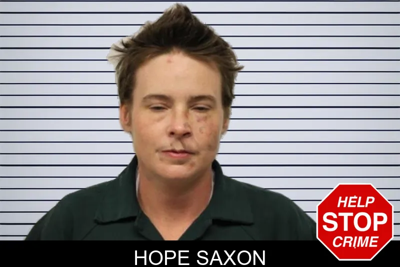 Hope Saxon mugshot