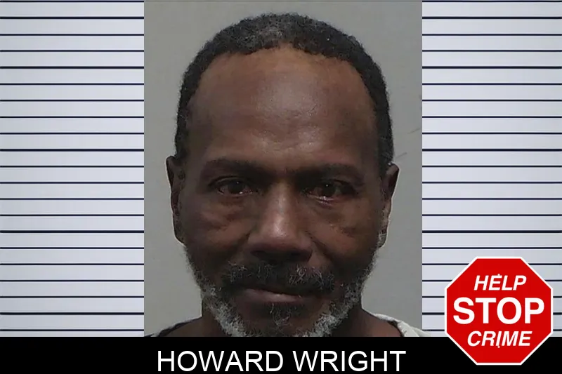 Howard Wright mugshot