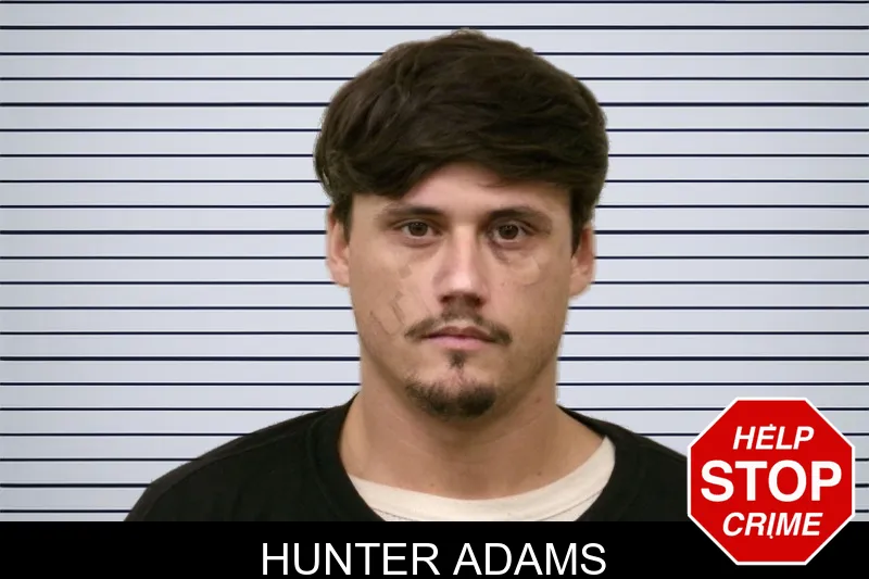 Hunter Adams mugshot
