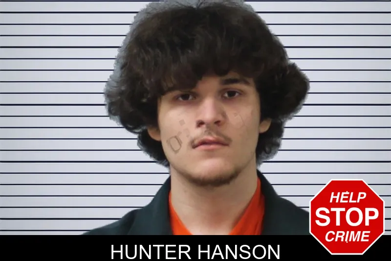 Hunter Hanson mugshot