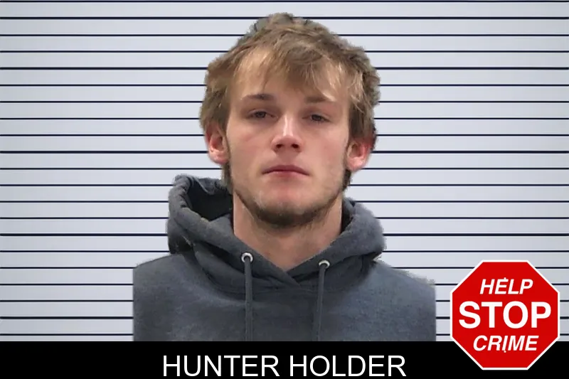 Hunter Holder mugshot