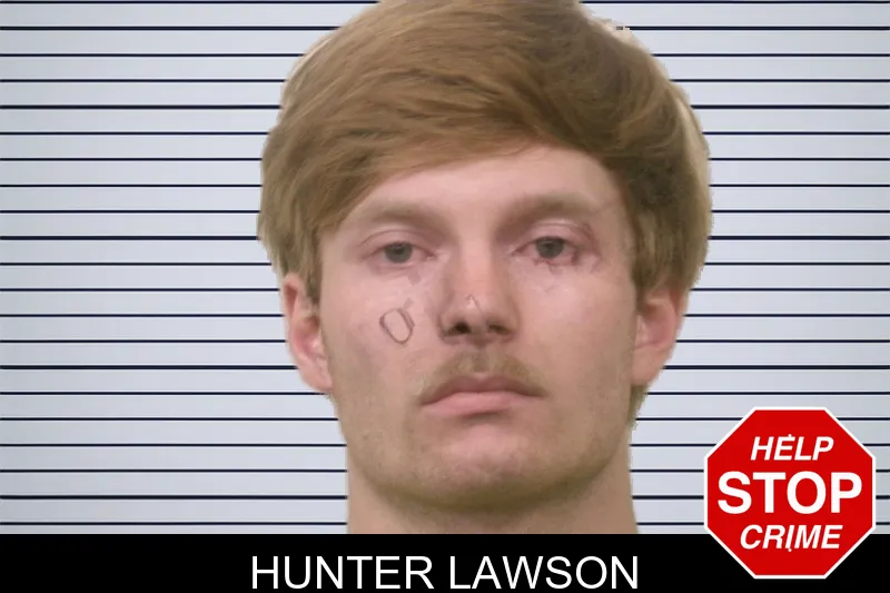 Hunter Lawson mugshot