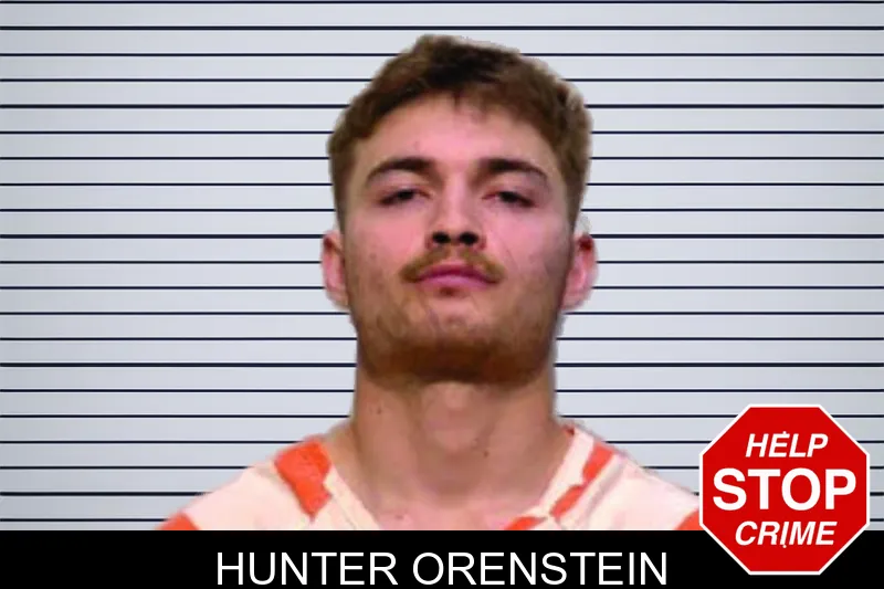 Hunter Orenstein mugshot