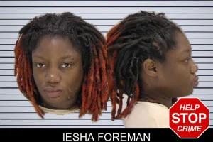 Iesha Foreman mugshot