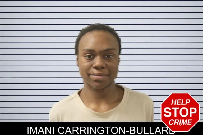 Imani Carrington-Bullard mugshot – Toombs County , Georgia Imani Carrington-Bullard