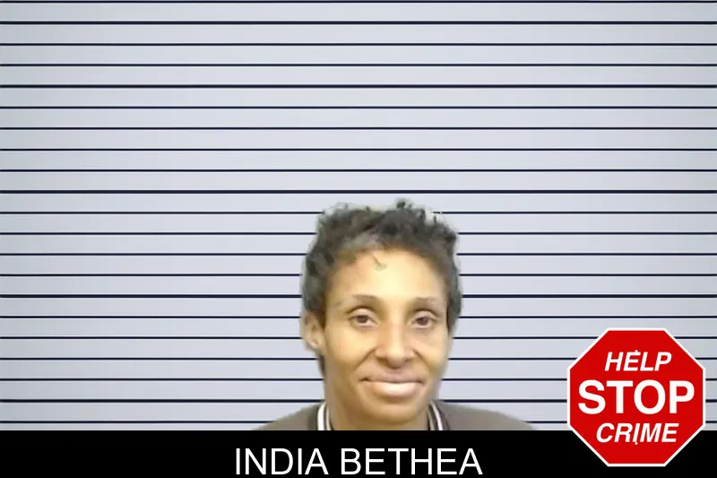 India Bethea mugshot
