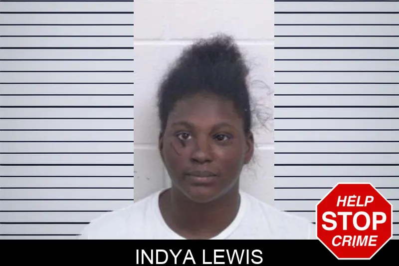 Indya Lewis mugshot