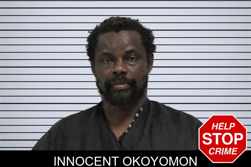 Innocent Okoyomon mugshot
