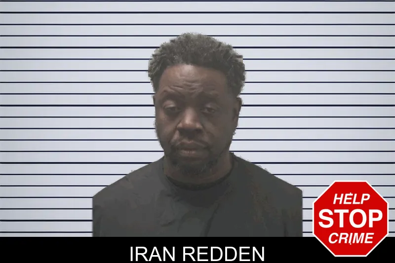 Iran Redden mugshot