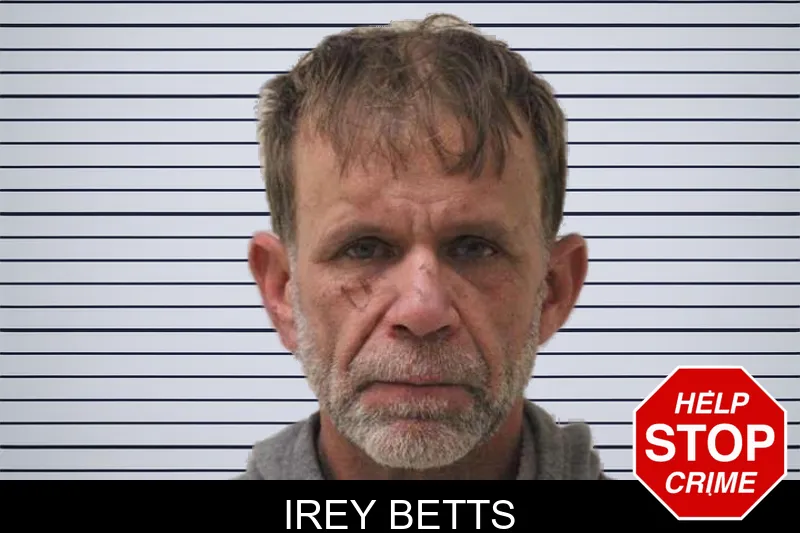 Irey Betts mugshot