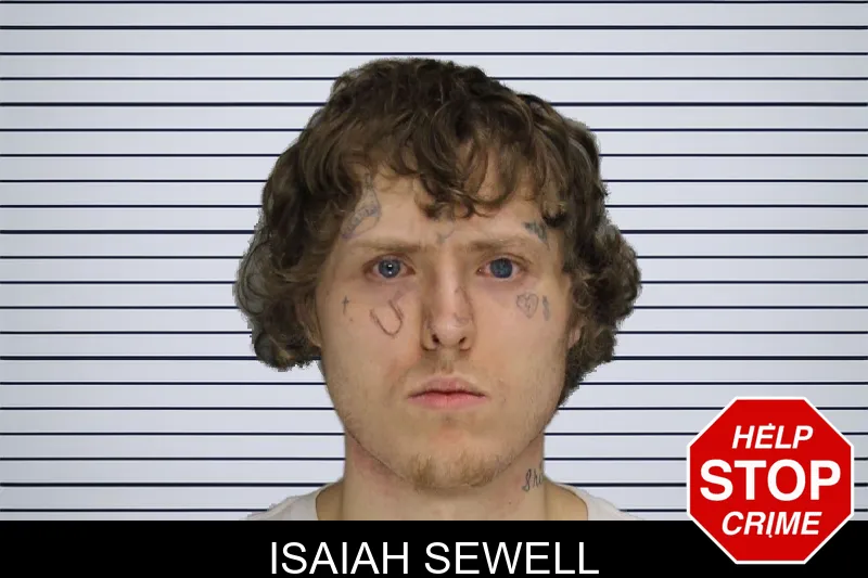 Isaiah Sewell mugshot