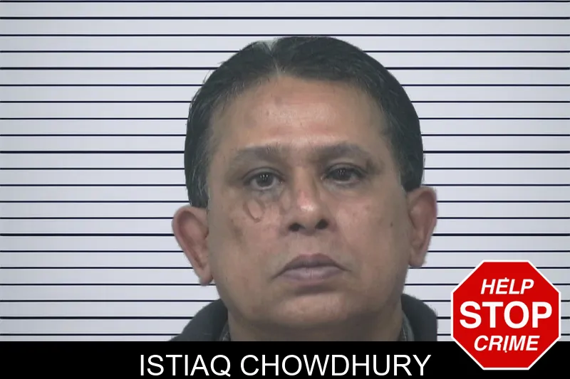 Istiaq Chowdhury mugshot