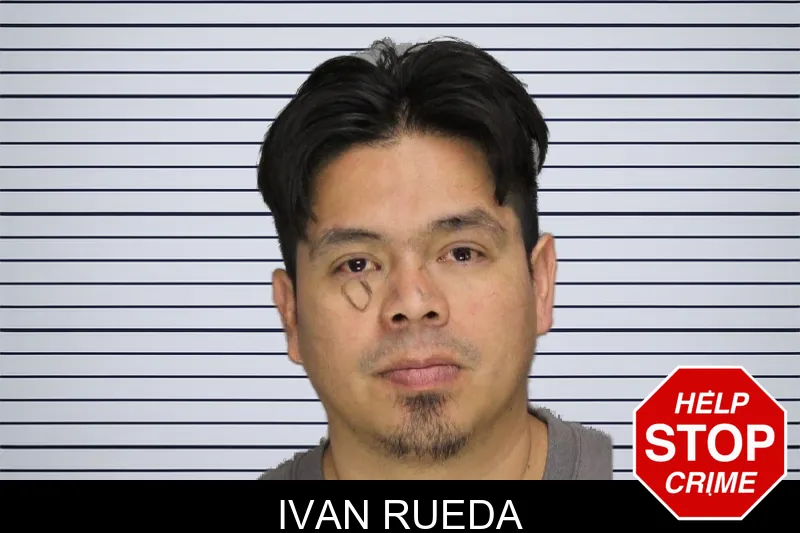 Ivan Rueda mugshot
