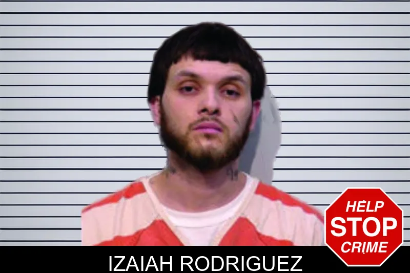 Izaiah Rodriguez mugshot