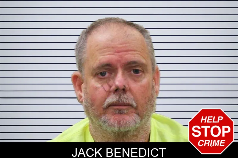 Jack Benedict mugshot