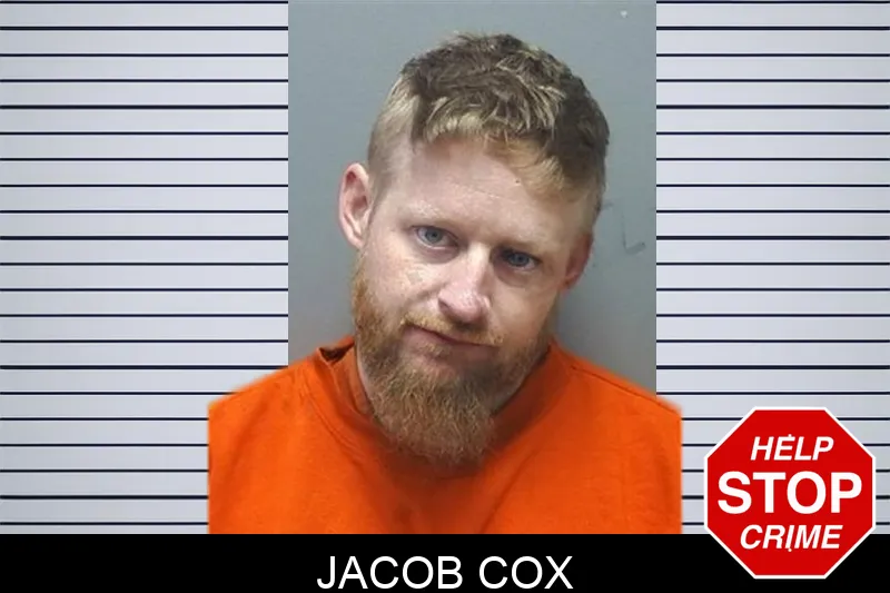 Jacob Cox mugshot