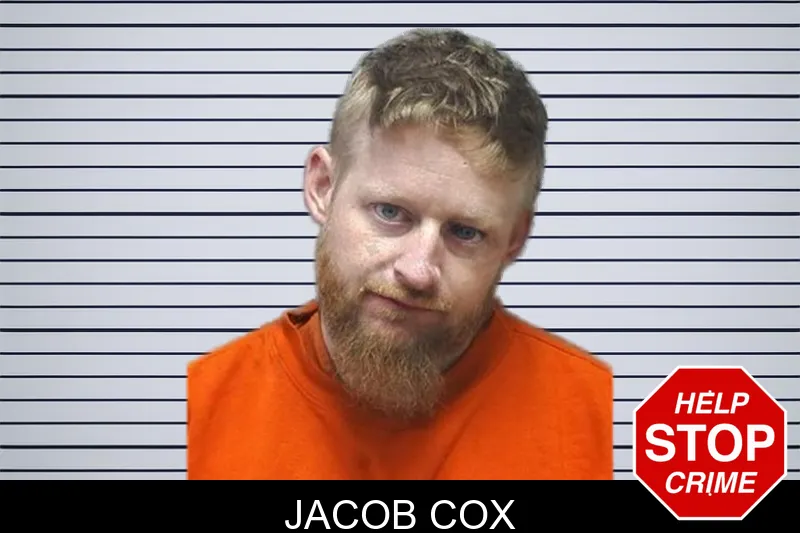 Jacob Cox mugshot