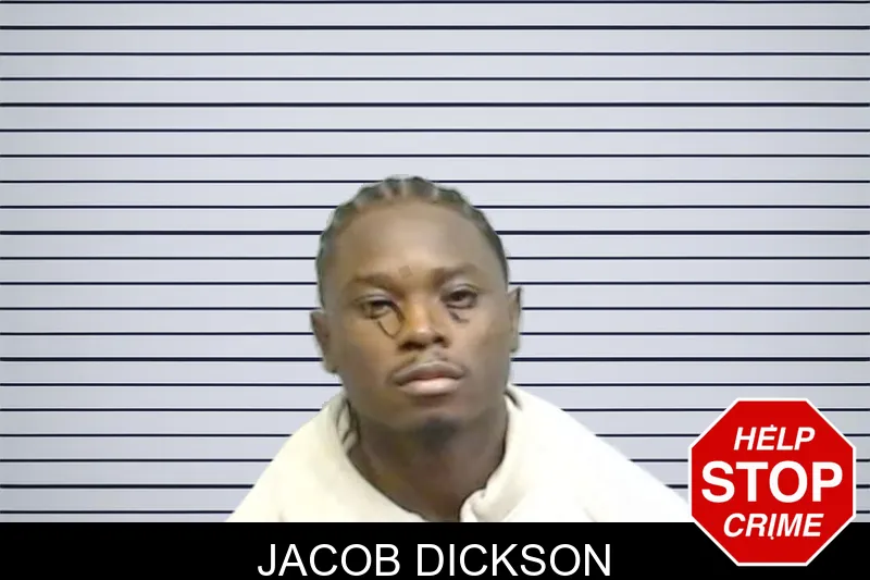 Jacob Dickson mugshot