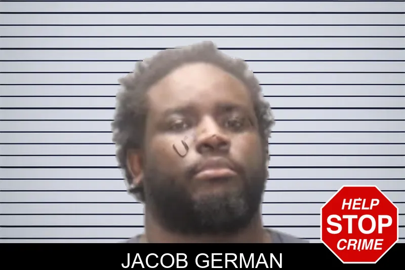 Jacob German mugshot