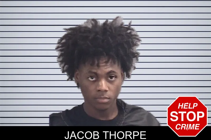 Jacob Thorpe mugshot