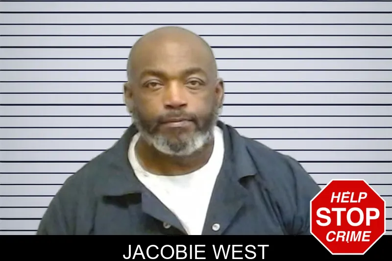 Jacobie West mugshot