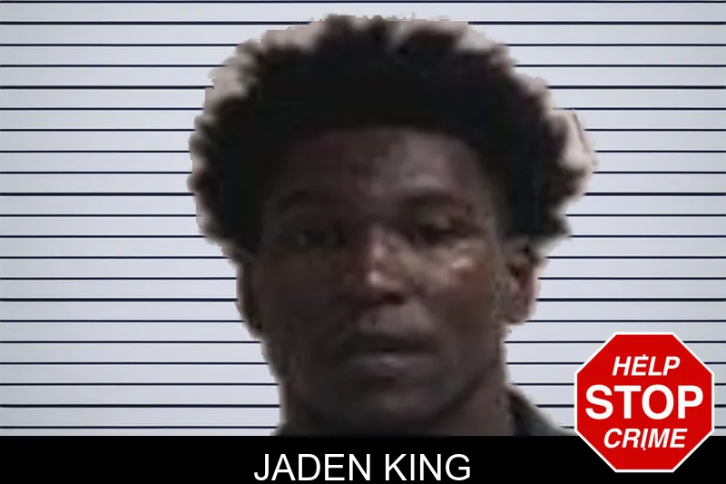 Jaden King mugshot